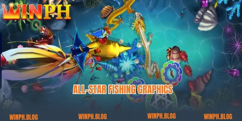 All-star Fishing graphics