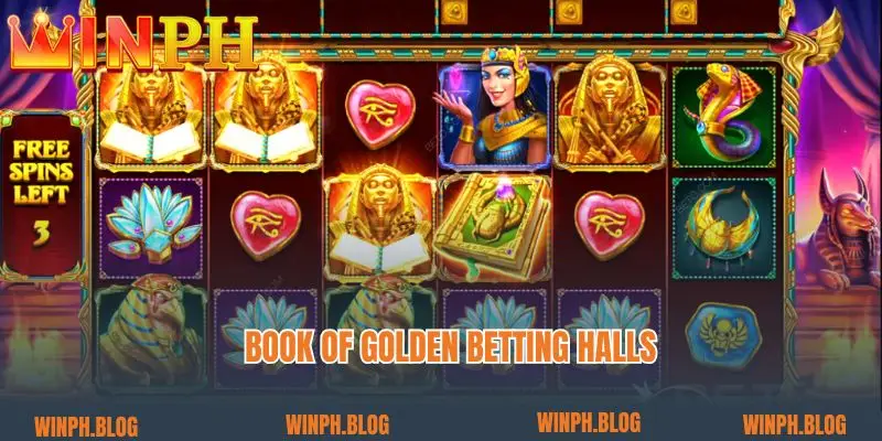 Book of golden betting halls