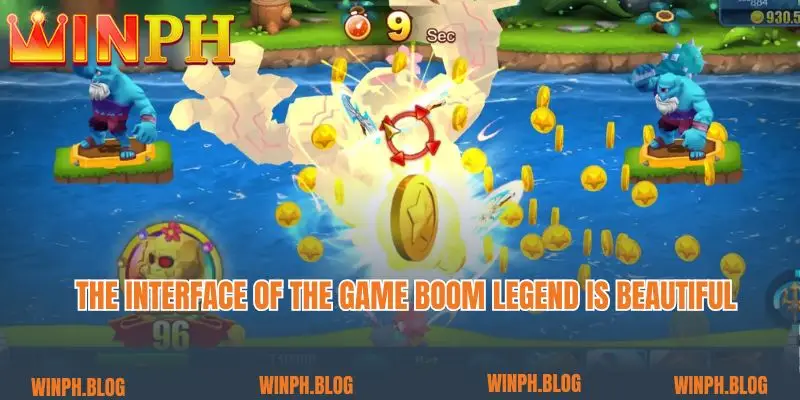 The interface of the game Boom Legend is beautiful