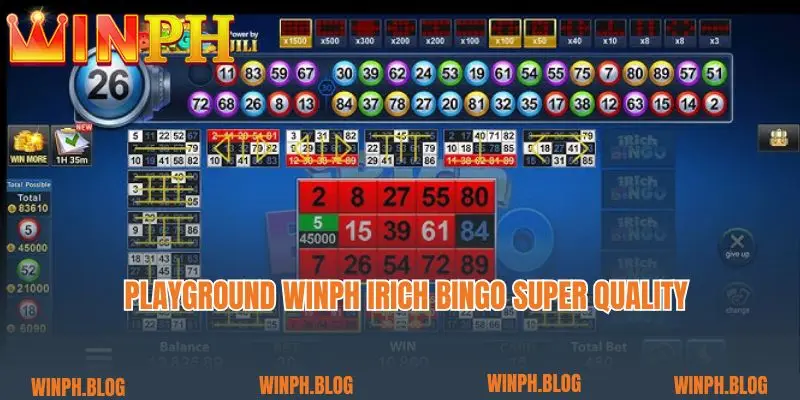 Playground Winph Irich Bingo super quality