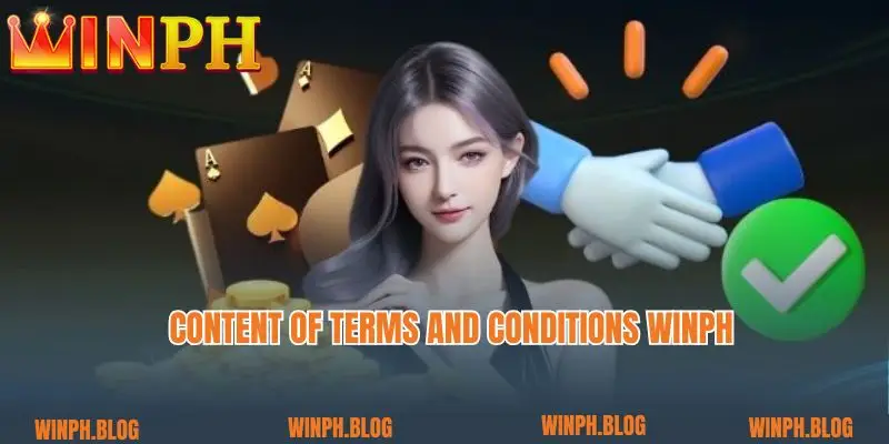 Content of Terms and Conditions Winph