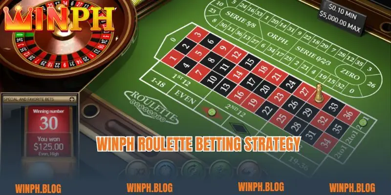 Winph Roulette betting strategy